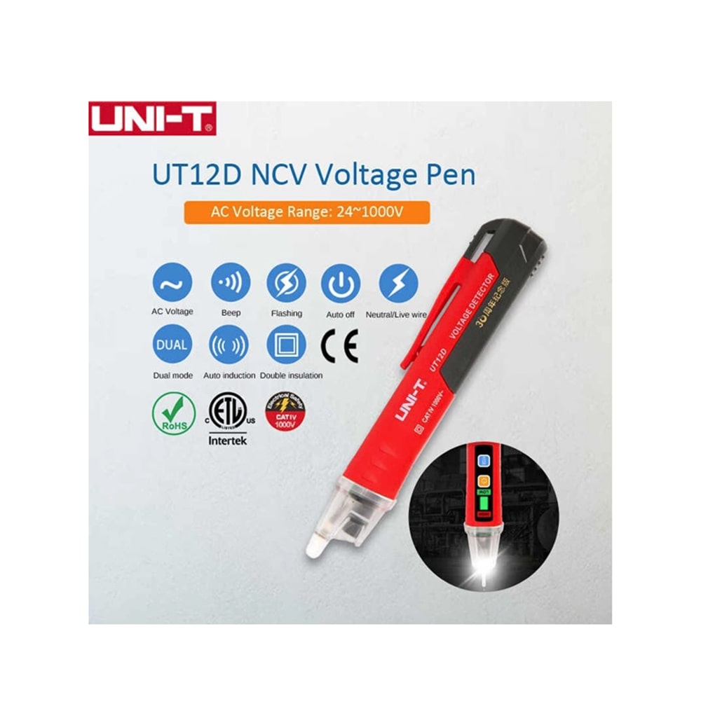 UNI-T ανιχνευτής τάσης AC UT12D-EU, 24V~1000V