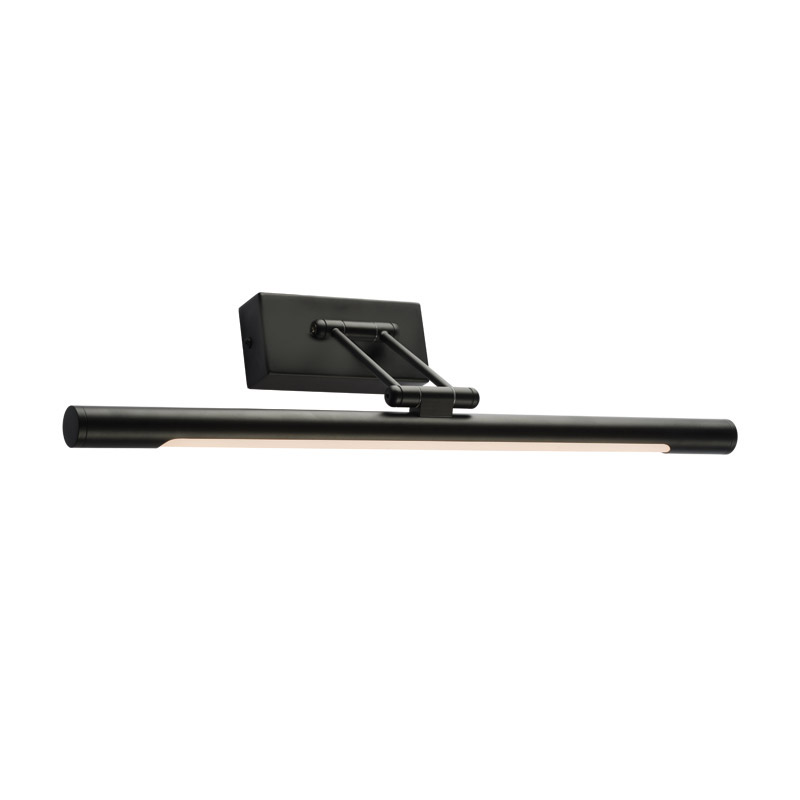 Επίτοιχο Φωτιστικό LED 12W 4000K 780LM Μαύρο Μετ/κο IP44 50x6x19cm Rio