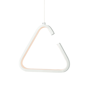 ^NETTO ΚΡΕΜΑΣΤΟ Φ/Σ LED 7W 3000K 725LM ΛΕΥΚΟ ΜΕΤΑΛΛΙΚΟ 23X11XH128CM EUCLID2