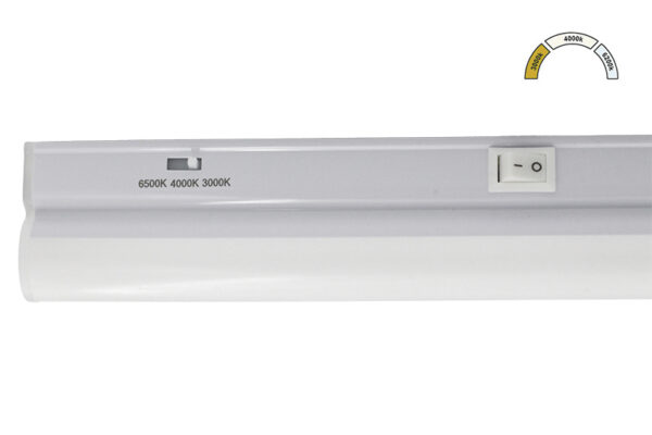 LED ΦΩΤΙΣΤΙΚΟ ΚΟΥΖΙΝΑΣ T5 90cm 15W CCT ΛΕΥΚΟ (3-91562) - Image 2