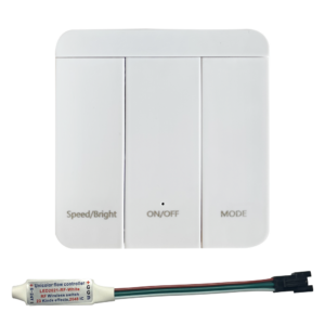 REMOTE CONTROL+CONTROLLER 24V SINGLE COLOR 10M DIGITAL STRIPS (24VSNGLDGC)