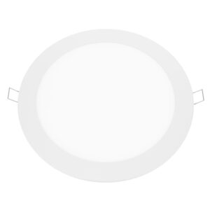 ΛΕΥΚΟ ΣΤΡΟΓΓΥΛΟ LED ΠΑΝΕΛ ΧΩΝΕΥΤΟ 18W 3000K 1700Lm Φ220mm 230V AC Ra80 (PENU1830RW)
