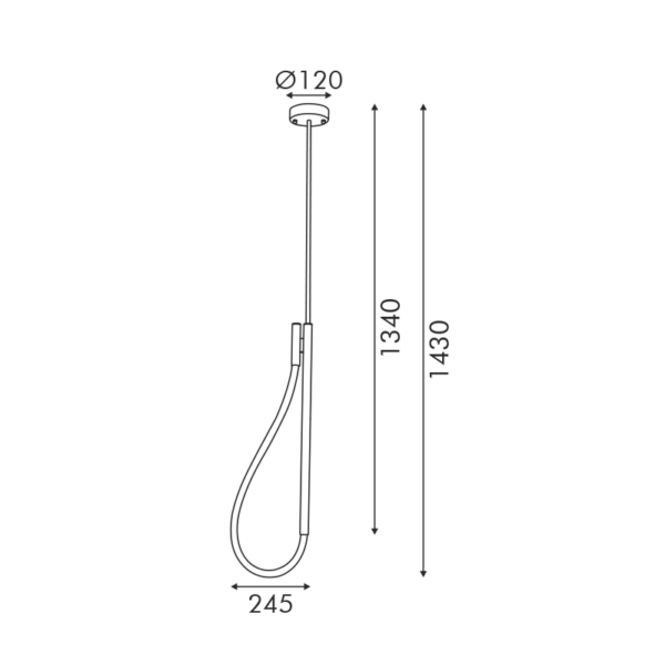 Φ/Σ ΤΟΙΧΟΥ LED 16W 3000K 980LM MALPO ΜΕΤΑΛΛΙΚΟ + ΣΙΛΙΚΟΝΗ IP20 D4*H160 (V43177WBK1600) - Image 2
